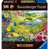 Puzzle Ravensburger 175130 Dřevěné Divoká Zahrada 500 Dílků