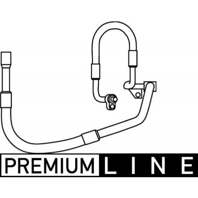 Vysokotlaké / nízkotlaké vedení, klimatizace MAHLE AP 82 000P | Zboží Auto