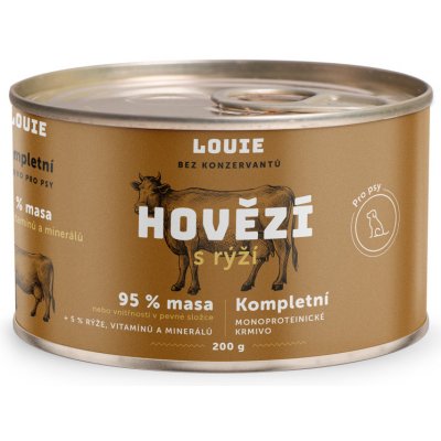 Louie Hovězí s rýží 200 g – Zbozi.Blesk.cz