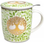 Phoenix Import Čajový šálek se sítkem a víčkem Tree of Life 400 ml – Sleviste.cz