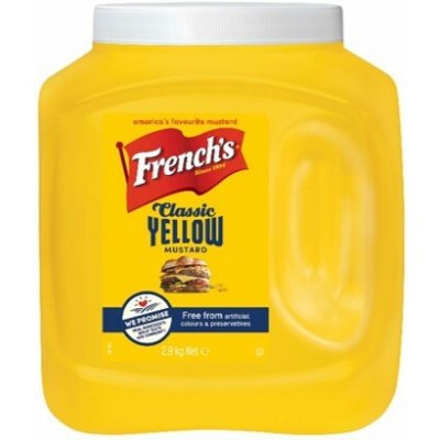 Frenchs Hořčice Žlutá Classic 2,9 kg – Zboží Mobilmania