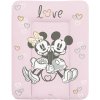Přebalovací podložka Ceba Baby Podložka měkká na komodu Disney Minnie & Mickey Pink 50 x 70
