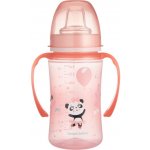 Canpol babies hrníček tréninkový se širokým hrdlem Sweet Fun Zajíc růžový 240 ml – Zboží Dáma