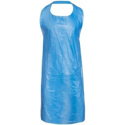 HEALTHLine Zástěra polyethylenová 69x107cm modrá 100ks – Hledejceny.cz
