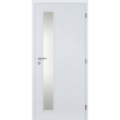 Doornite CPL TIKA1 sklo, 60 P, 646 × 1983 mm, CPL laminát, pravé, bílé, prosklené C1H90P.60P1.VT – Zbozi.Blesk.cz