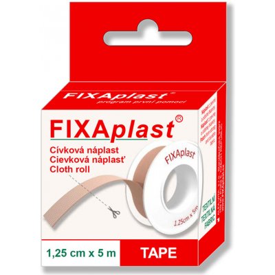 Fixaplast náplast cívka 1,25 cm x 2 m – Zboží Dáma