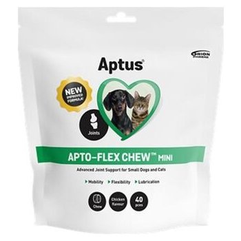 Aptus Apto-Flex chew Mini 40 tbl Pro podporu kloubů malých psů a koček 200 ml