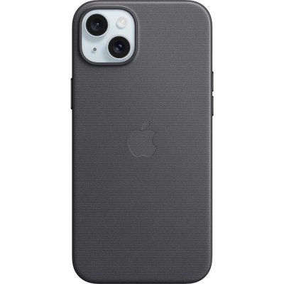 Apple z tkaniny FineWoven s MagSafe na iPhone 15 Plus, černé MT423ZM/A – Zboží Mobilmania