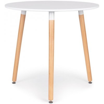 Bestent Kulatý stůl ANELLO TRIPLE WHITE 80 cm – Sleviste.cz