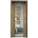 Sapeli Harmonie Komfort M40 posuvné dub sherwood 60 x 210 cm Čiré sklo – Hledejceny.cz