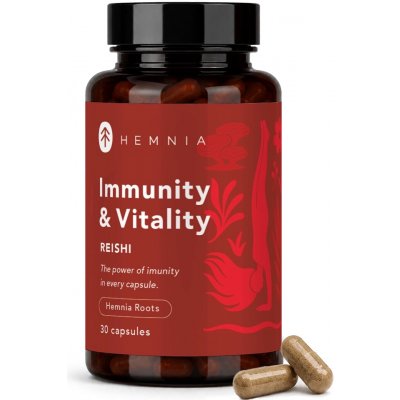 Hemnia Reishi 500 mg 30 kapslí – Hledejceny.cz