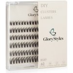 GloryStyles Samolepící segmentové řasy Invisible Band N137 krátké (8 - 14 mm) – Hledejceny.cz