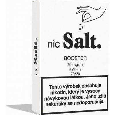 EXPRAN GmbH E-Liquid Shot Booster NicSalt PG30/VG70 20mg 5x10ml – Zboží Dáma