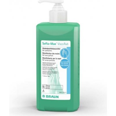 B. Braun Softa-Man ViscoRub dezinfekce s pumpičkou 500 ml – Zboží Dáma