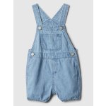 GAP Baby džínové kraťasy s laclem Unisex modrá – Zboží Mobilmania