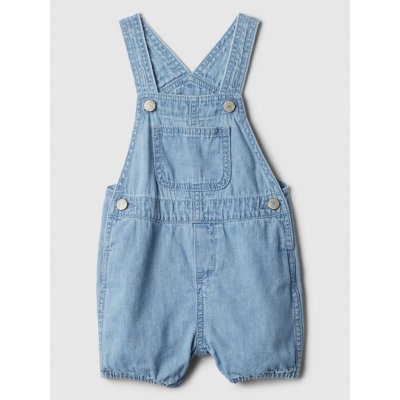 GAP Baby džínové kraťasy s laclem Unisex modrá – Zboží Mobilmania