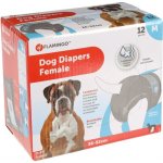 Flamingo plenkové kalhotky pro psy M 12 ks – Zboží Mobilmania