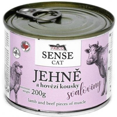 Falco Sense Cat jehně a hovězí 200 g