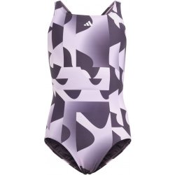 adidas Seas GRX Swimsuit Juniors Lilac/Black