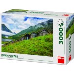 Dino Norangsdalen Valley Norsko 3000 dílků – Zboží Dáma