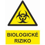 Biologické riziko samolepící vinylová fólie A7 (105 x 74 mm) – Sleviste.cz