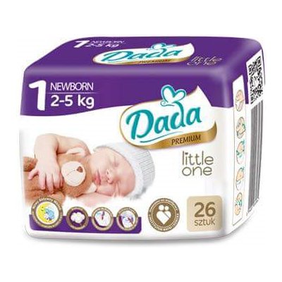 Dada Premium Comfort Fit 1 2-5 kg 26 ks od 75 Kč - Heureka.cz