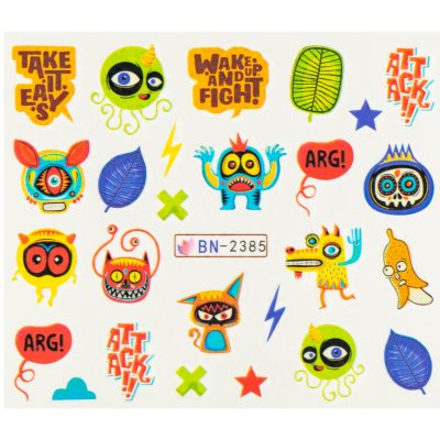 BIO nails Vodolepka BN 2385 halloween – Zboží Mobilmania