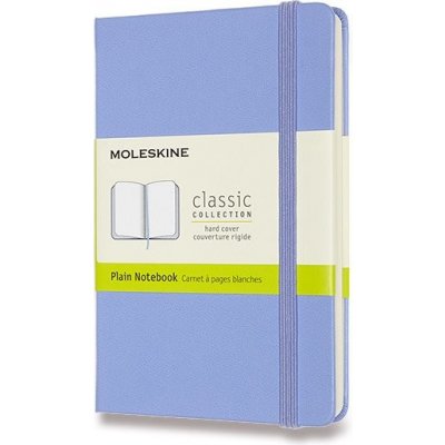 Moleskine Zápisník tvrdé desky A6 čistý nebesky modrý – Zboží Mobilmania