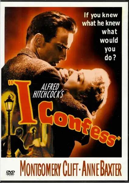 I confess - Alfred Hitchcock - plast DVD