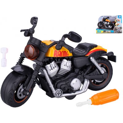 Mikro trading Motorka závodní šroubovací 22 cm na setrvačník – Hledejceny.cz