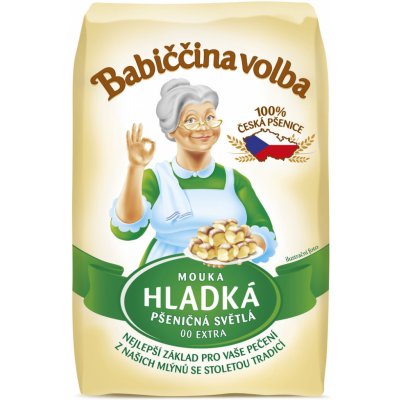 Babiččina volba pšeničná mouka hladká, 1kg