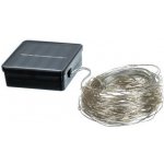 ISO 11393 Vánoční svítící struny Solární 100 LED multicolor 12m – Hledejceny.cz
