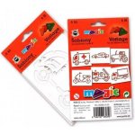 Papírové šablony MAGIC sada E Pozemní doprava – Zboží Dáma