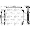 Chladič VALEO 734284 Chladič, chlazení motoru (734284)