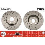 Brzdový kotouč TRW DF4862S – Hledejceny.cz