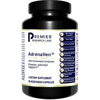 PRL AdrenaVen, adaptogeny, 60 rostlinných kapslí, 30 dávek