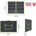 Xmund Green Power přenosný solární panel 100Wp – Hledejceny.cz