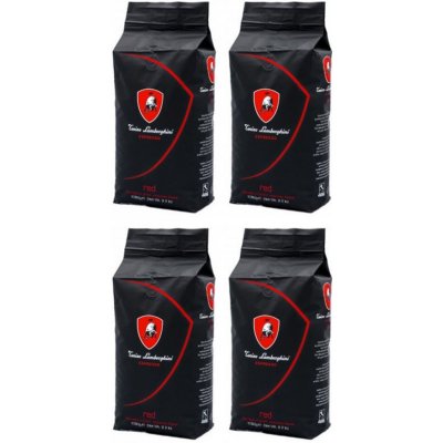 Tonino Lamborghini Espresso Red káva 4 x 1 kg