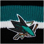 47 Brand pánská Zimní čepice San Jose Sharks Split Cuff 47 Cuff Knit Black – Hledejceny.cz
