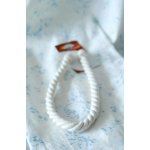Závěsový úvaz - bílý přírodní průměr 4cm – Hledejceny.cz