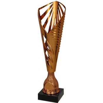 Plastová trofej Zlatá Stříbrná Bronzová 30 cm