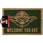 Pyramid International Star Wars: Yoda Welcome You Are 60 x 40 cm zelená – Hledejceny.cz