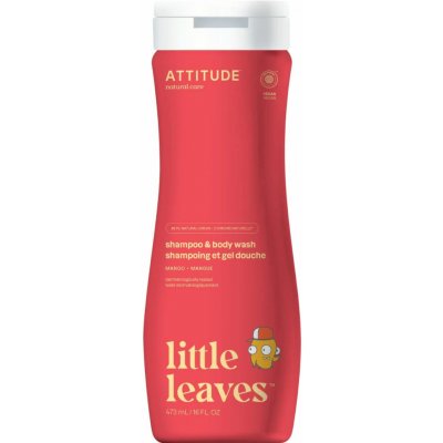 ATTITUDE 2v1 dětské tělové mýdlo a šampon 473 ml mango – Sleviste.cz