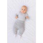 Baby Service Zimní prošívané polodupačky z dutého vlákna šedé – Sleviste.cz