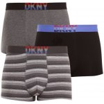 DKNY pánské boxerky U5 6660 DKY 3PKB Hinton vícebarevné 3 pack – Sleviste.cz