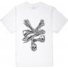 Pánské tričko s potiskem Zoo York triko Bones Tee white