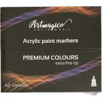 Artmagico akrylový popisovač 0,7 mm 42 ks 80036 – Zboží Mobilmania