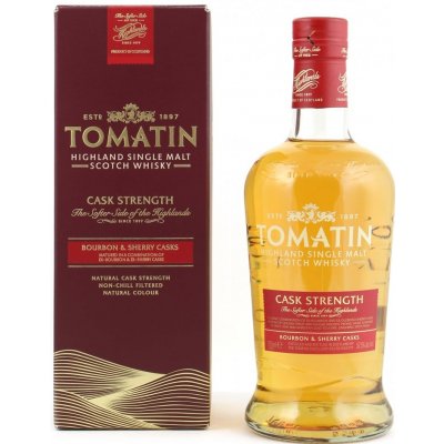 Tomatin Cask Strength 57,5% 0,7 l (holá láhev) – Hledejceny.cz