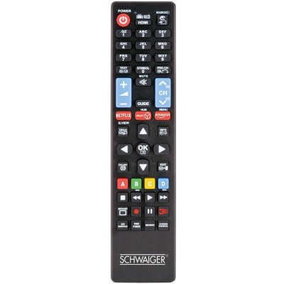 Dálkový ovladač Schwaiger UFB100U Samsung, LG, Sony, Philips, Panasonic – Hledejceny.cz