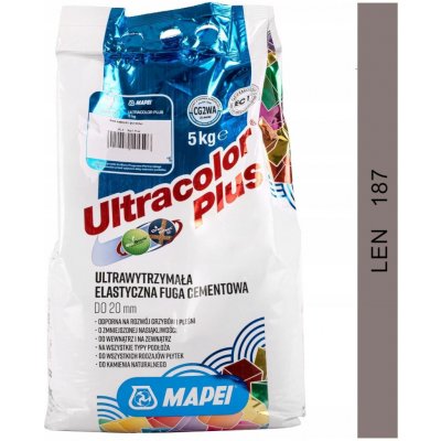 Mapei Ultracolor Plus 5 kg cementově šedá – Hledejceny.cz